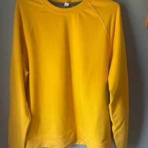 Lululemon Athletica Yellow Crewneck
